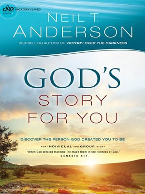 cover image of God's Story for You--Discover the Person God Created You to Be